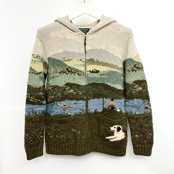 Ralph Lauren Sweaters - Ralph Lauren exclusive Handknit Vintage 90’s  lambs wool